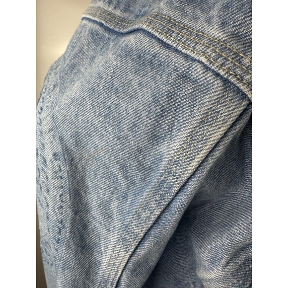 Carhartt Denim Jean Jacket Logo IBEW International Brotherhood Electrical Worker - Picture 9 of 13